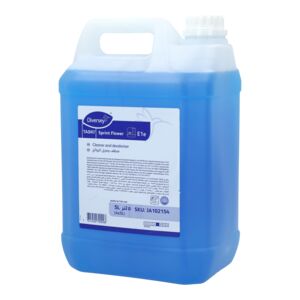 Diversey Sprint Flower Floor Cleaner and Deodoriser Liquid Blue 5 Liter